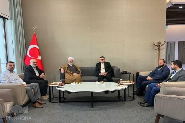 آیت‌الله اعرافی با علمای ترکیه در استانبول دیدار کرد