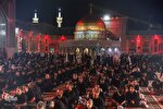 عکس | هیئت عزاداران چهارمحال و بختیاری در حسینیه حرم رضوی