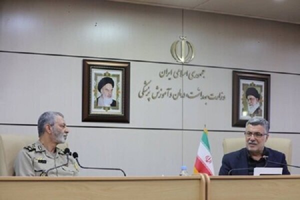 ارتش برای کمک به دولت و وزارت بهداشت آمادگی کامل دارد// ارسال شود