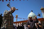 سوگواری به مناسبت شهادت امام رئوف در حرم شاهچراغ(ع)‎