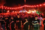 عزاداری شب اربعین در موکب انصارالمهدی(عج) شهرک سعدی شیراز
