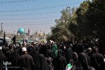 عکس | پیاده‌روی جاماندگان اربعین در مشهد