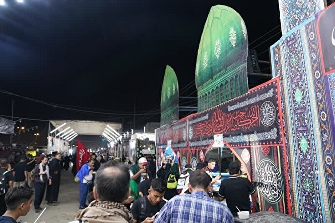 پذیرایی از 50 هزار زائر به‌صورت روزانه در موکب مسجد جمکران + عکس