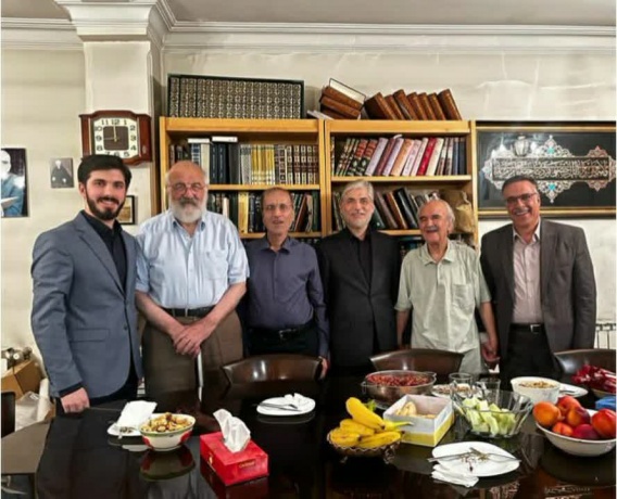 دیدار وزیر علوم با محمدرضا شفیعی کدکنی