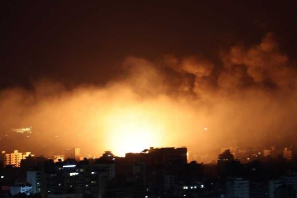 بمباران گسترده بیروت از سوی صهیونیست‌ها/ هدف ترور هاشم صفی الدین بوده است