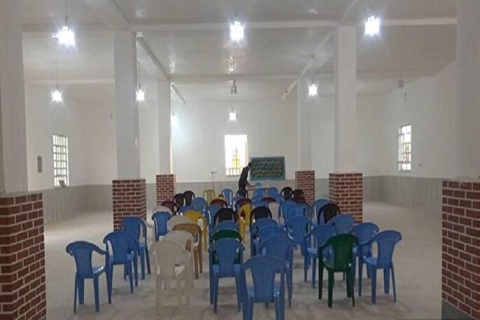 حسینه وقفی در بهمئی به بهره‌برداری رسید