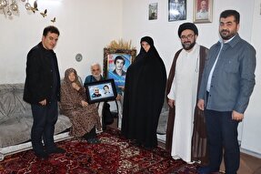 دیدار شهردار تبریز با خانواده شهیدان«پاکپور» و «فتح کبیر»