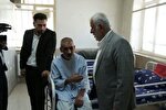 عکس | بازدید استاندار لرستان از بیمارستان جانبازان خرم‌آباد