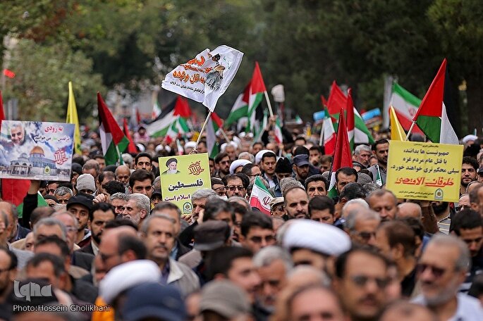 تظاهرات محکومیت جنایات رژیم صهیونیستی در گیلان برگزار می‌شود