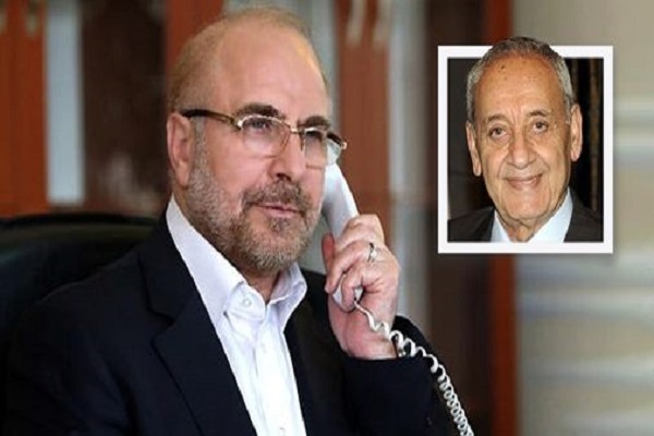 گفت‌وگوی تلفنی رؤسای مجلس ایران و لبنان