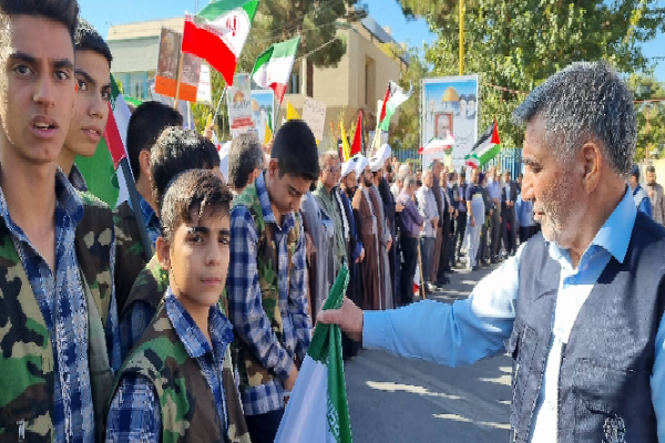 عکس | اجتماع ضد استکباری ۱۳ آبان در کرمان