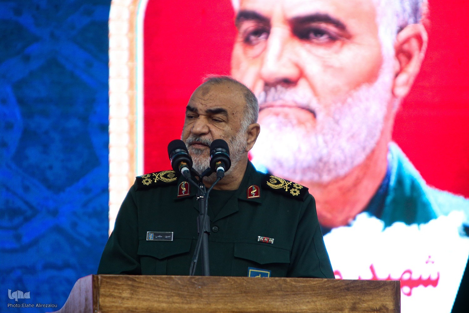 سردار سرلشکر حسین سلامی، فرمانده کل سپاه پاسداران انقلاب اسلامی سردار سرلشکر حسین سلامی، فرمانده کل سپاه پاسداران انقلاب اسلامی