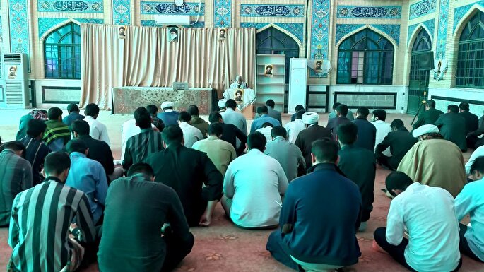 عکس| آئین بزرگداشت چهلمین روز شهادت سیدحسن نصرالله و شهدای مقاومت در زابل