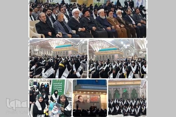 حضور طلاب المصطفی در آیین چهلمین روز شهادت سید حسن نصرالله حضور طلاب المصطفی در آیین چهلمین روز شهادت سید حسن نصرالله