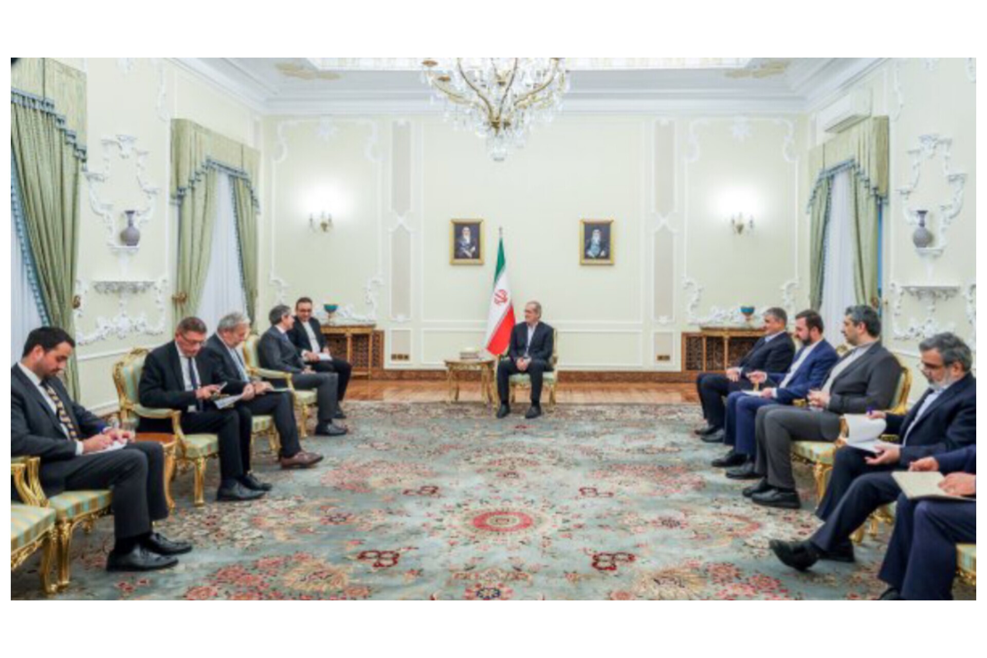 دیدار رئیس جمهور با مدیرکل آژانس بین‌المللی انرژی اتمی؛