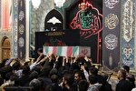 آیین وداع با شهید گمنام در حرم کریمه اهل بیت(س)