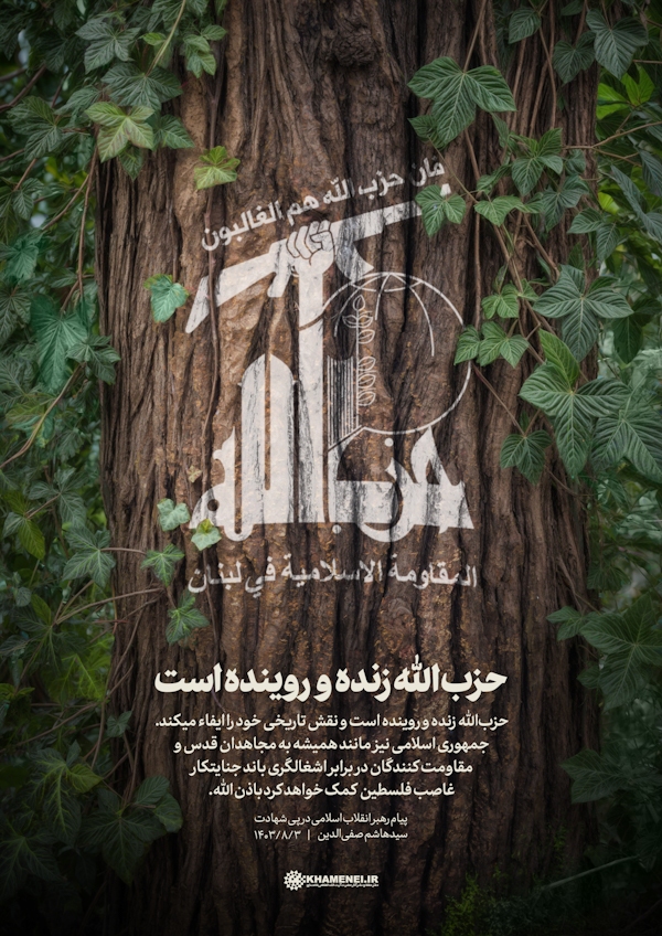 حزب‌الله زنده و روینده است
