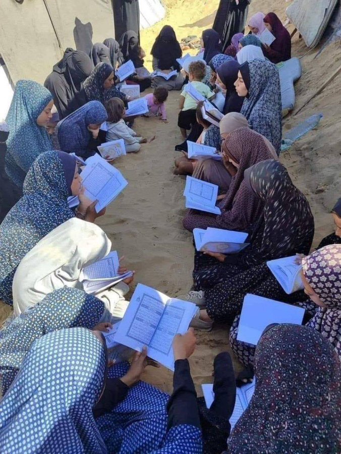 توصیف مقام حماس از ایمان و قلب‌های  پاک زنان در غزه