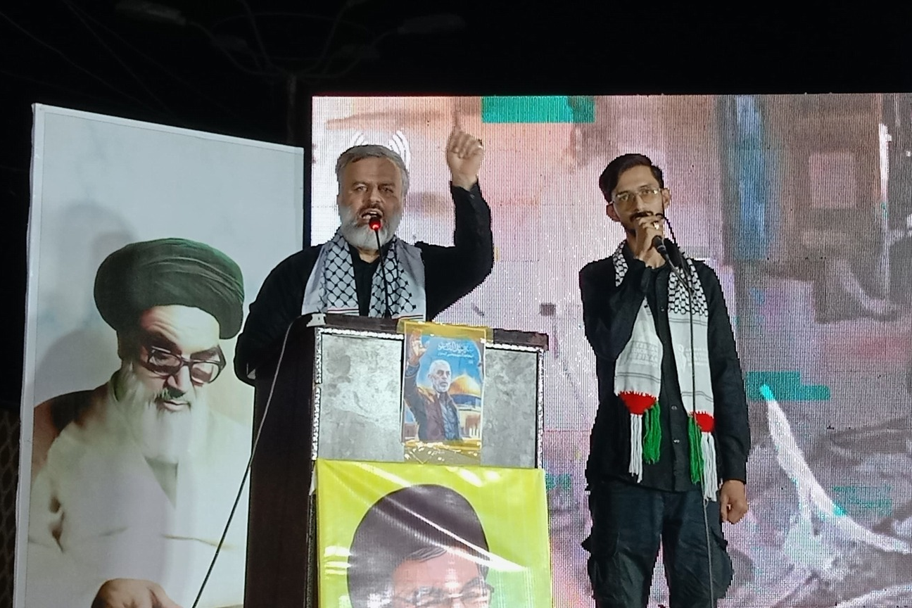 پاکستانیها برای حمایت از مردم فلسطین و لبنان با ایرانیها همصدا شدند پاکستانیها برای حمایت از مردم فلسطین و لبنان با ایرانیها همصدا شدند