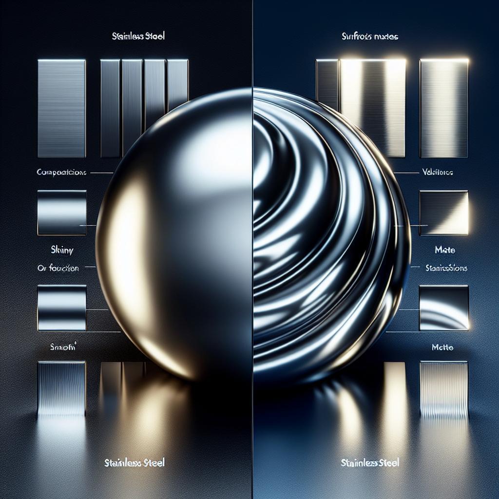 ارسالی//رپورتا// فوری//تفاوتهای کلیدی ورقهای استیل مات و براق؛ انتخاب هوشمندانه برای پروژههای شما ارسالی//رپورتا// فوری//تفاوتهای کلیدی ورقهای استیل مات و براق؛ انتخاب هوشمندانه برای پروژههای شما