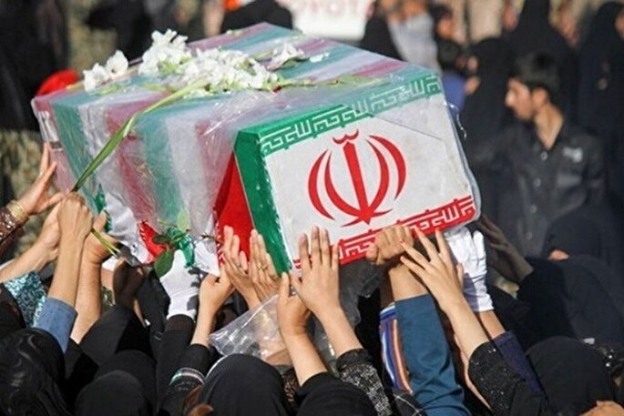 تشییع پیکر مطهر شش شهید گمنام در خراسان‌جنوبی