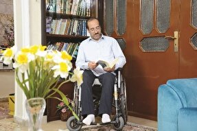 موسی میرشکار جانباز ۷۰ درصد بجنوردی به یاران شهیدش پیوست