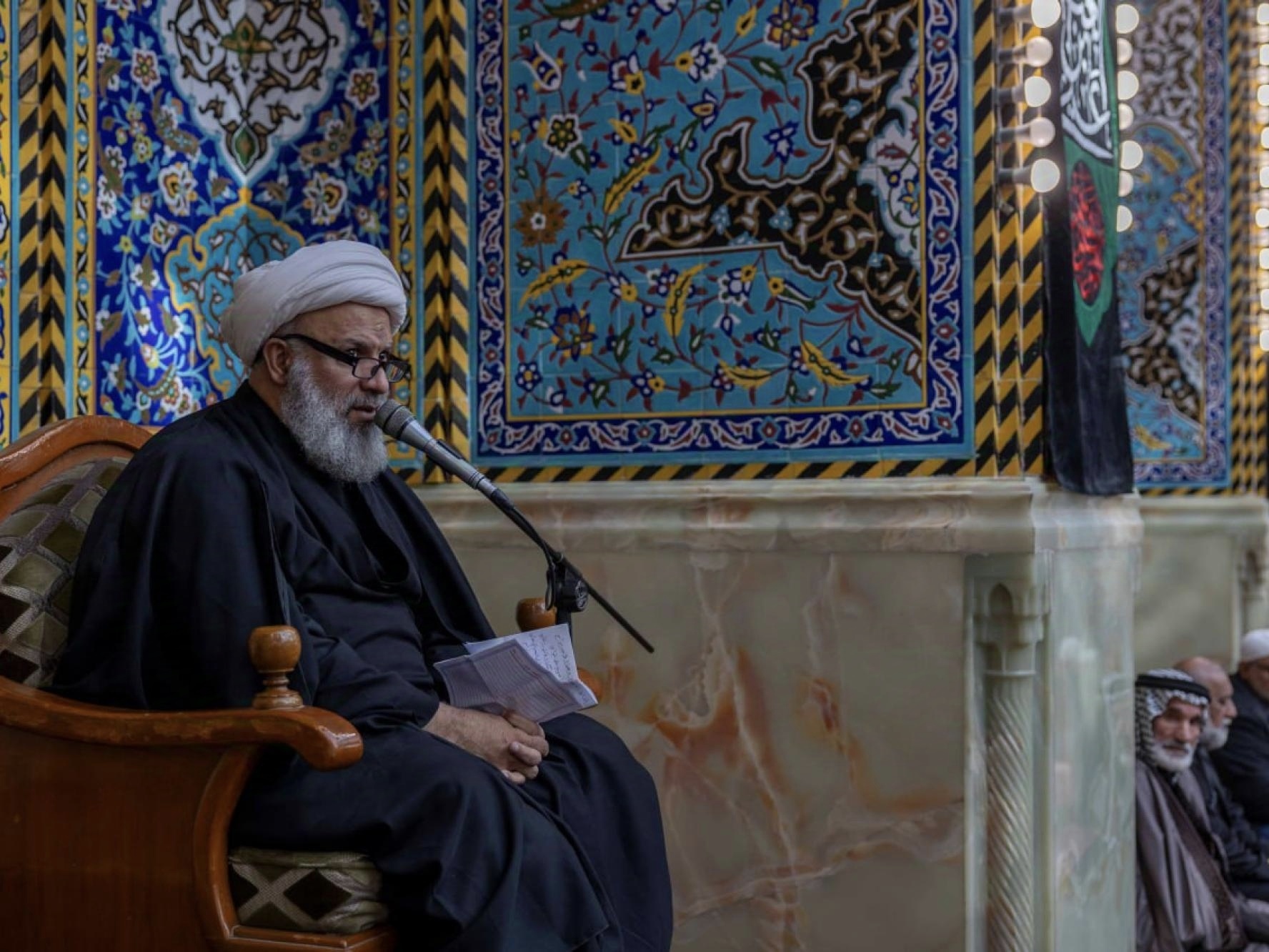 سوگواری سالروز وفات حضرت ام البنین (س) در حرم حضرت عباس(ع)