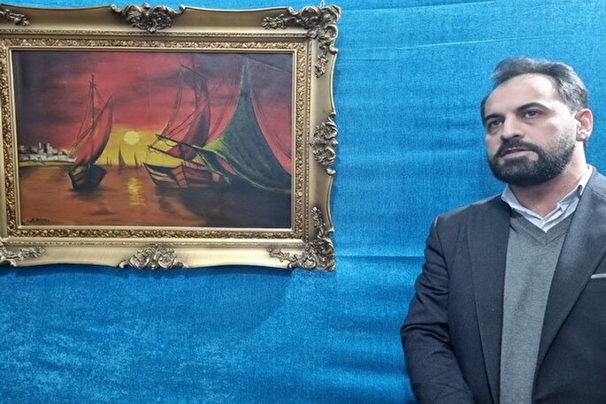 رونمایی از اثر هنری خلبان شهید کشوری در جشنواره سیمرغ