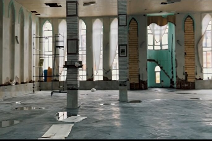 فیلم | مرمت و بازسازی مسجد جامع شهرستان بانه