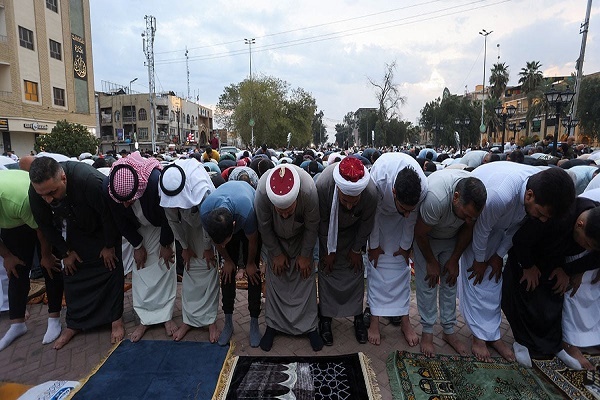 برگزاری مراسم عید فطر در برخی کشورها + عکس