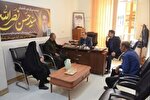 عکس | دیدار مدیرکل بنیاد شهید لرستان با خانواده‌های شهدای پلدختر