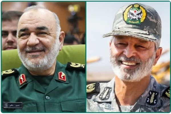 بیانیه سرلشکر سلامی به امیر سرلشکر سید عبدالرحیم موسوی بیانیه سرلشکر سلامی به امیر سرلشکر سید عبدالرحیم موسوی