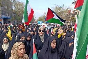 راهپیمایی روز قدس در گلستان برگزار شد