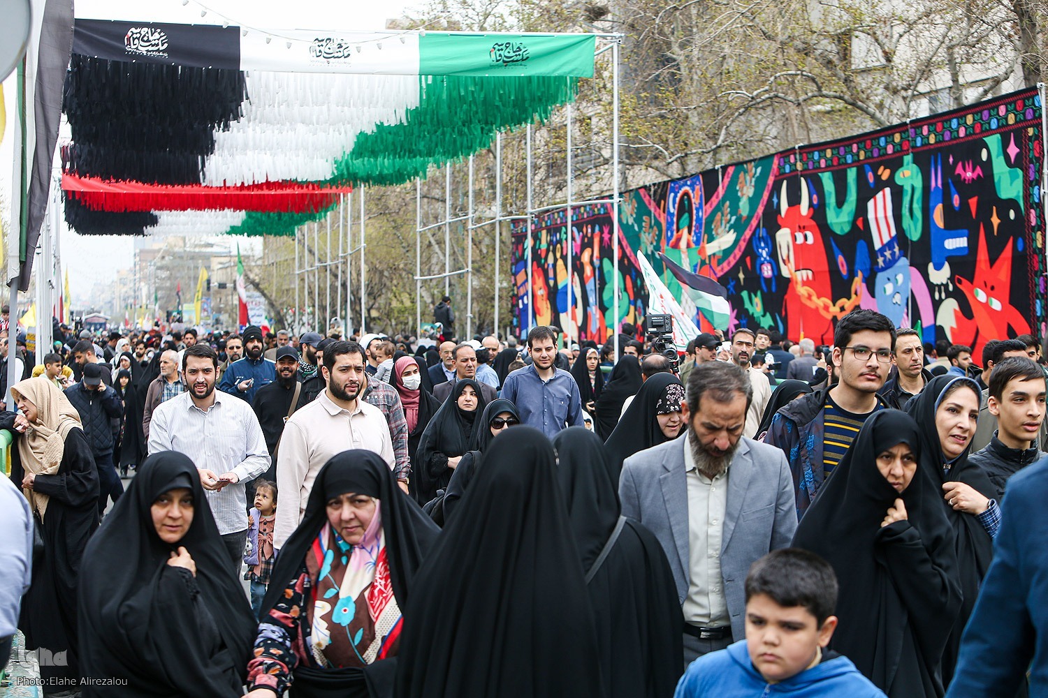 راهپیمایی روز قدس در تهران