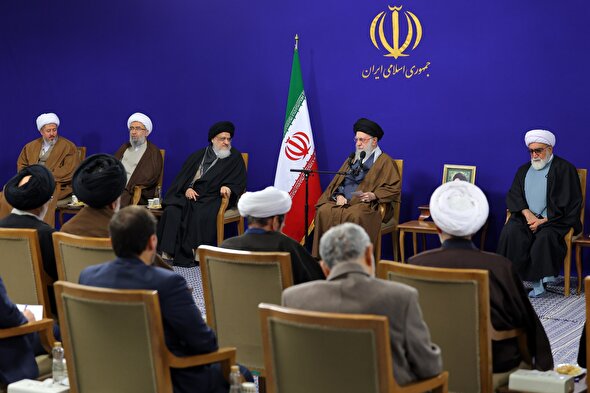 فیلم | بیانات رهبر انقلاب در دیدار اعضای ستاد بزرگداشت آیت‌الله میلانی