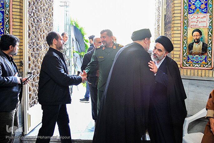 عکس | مراسم ترحیم آیت‌الله شفیعی در اهواز