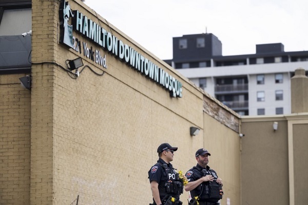 دستگیری مظنون حمله به نمازگزاران مسجد انتاریوی کانادا