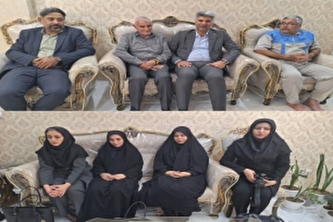 تجلیل از خانواده شهید عبدالحمید سالاری با اجرای طرح «ایران مرز پرگهر»