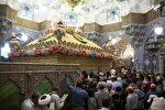 عکس | حرم بانوی کرامت در سالروز میلاد امام رضا(ع)