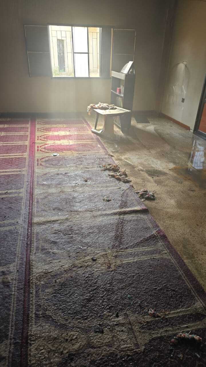 آتش زدن مسجدی در لبنان توسط عناصر وابسته به رژیم جولانی + عکس آتش زدن مسجدی در لبنان توسط عناصر وابسته به رژیم جولانی + عکس