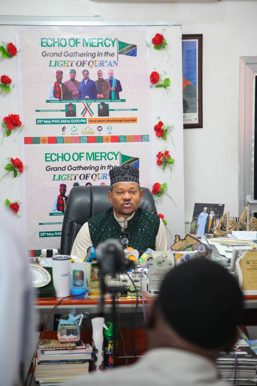 برگزاری کنفرانس خبری گروه‌ تلویزیونی محفل در تانزانیا