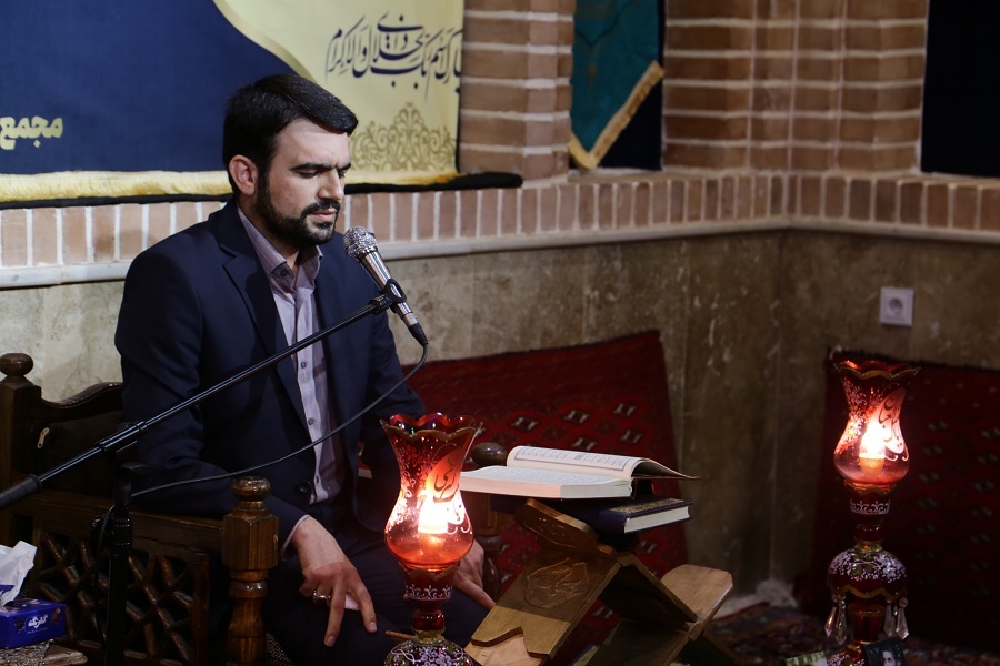 فراز تلاوت حمید جلیلی از سوره مبارکه انعام + فیلم