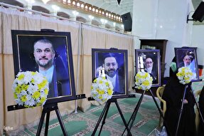 مراسم گرامیداشت شهدای خدمت با حضور رئیس جمهور در تبریز