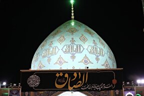 مراسم عزاداری شب شهادت امام صادق(ع) در میعادگاه منتظران