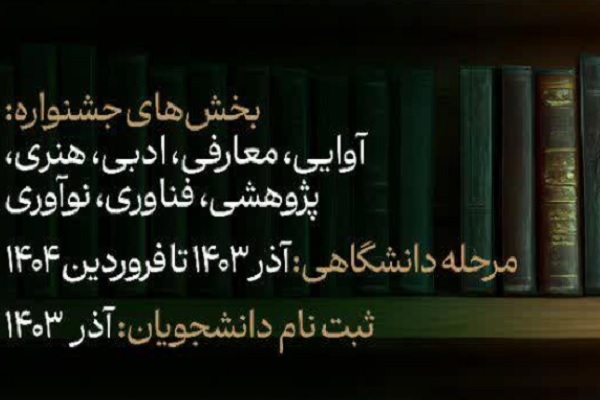 اعلام جزئیات مرحله کشوری جشنواره قرآنی دانشجویان وزارت علوم