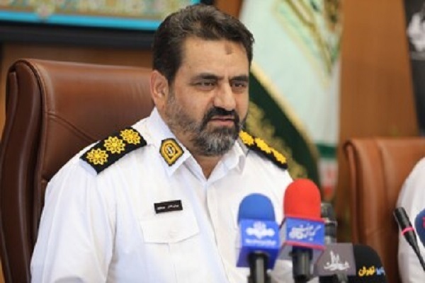 سردار سید ابوالفضل موسوی پور رئیس پلیس راهور تهران بزرگ