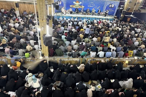 حضور قاریان بین‌المللی در لرستان + عکس