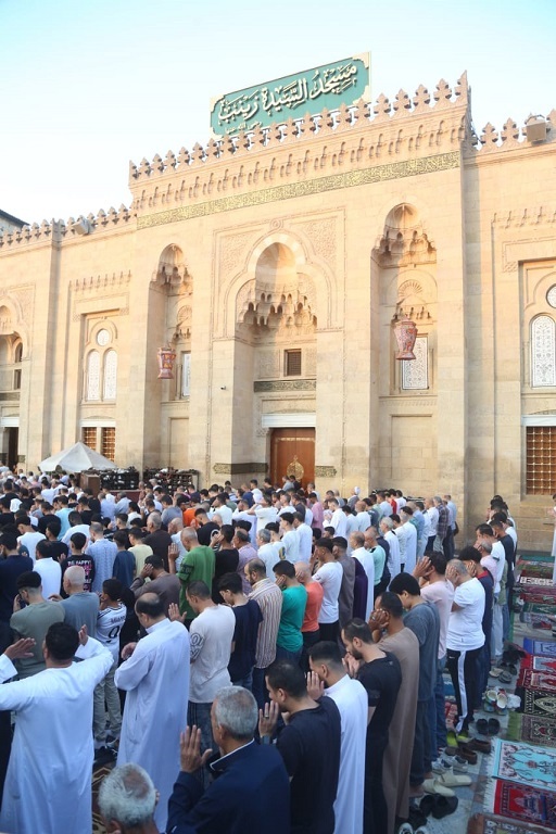 حضور میلیون‌ها مصری در نماز و جشن‌های عید سعید قربان + عکس