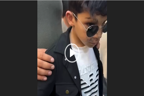 دیدار مجروحان لبنانی با آیت‌الله سیستانی