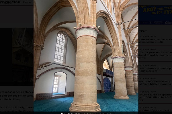 بازگشایی مسجد تاریخی پایتخت قبرس پس از بازسازی